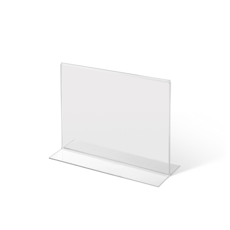 Table Top Acrylic Single Display Stand A4 Size, For Advertisement