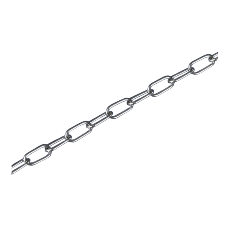 Łańcuch niklowany 9 mm x 18,5 mm