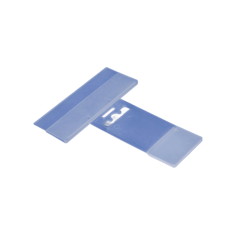 Label holder for double prongs 110 x 40mm
