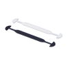 Half-moon-shaped handle